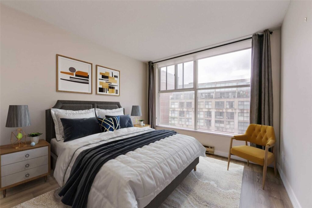 Bedroom - Virtually Staged