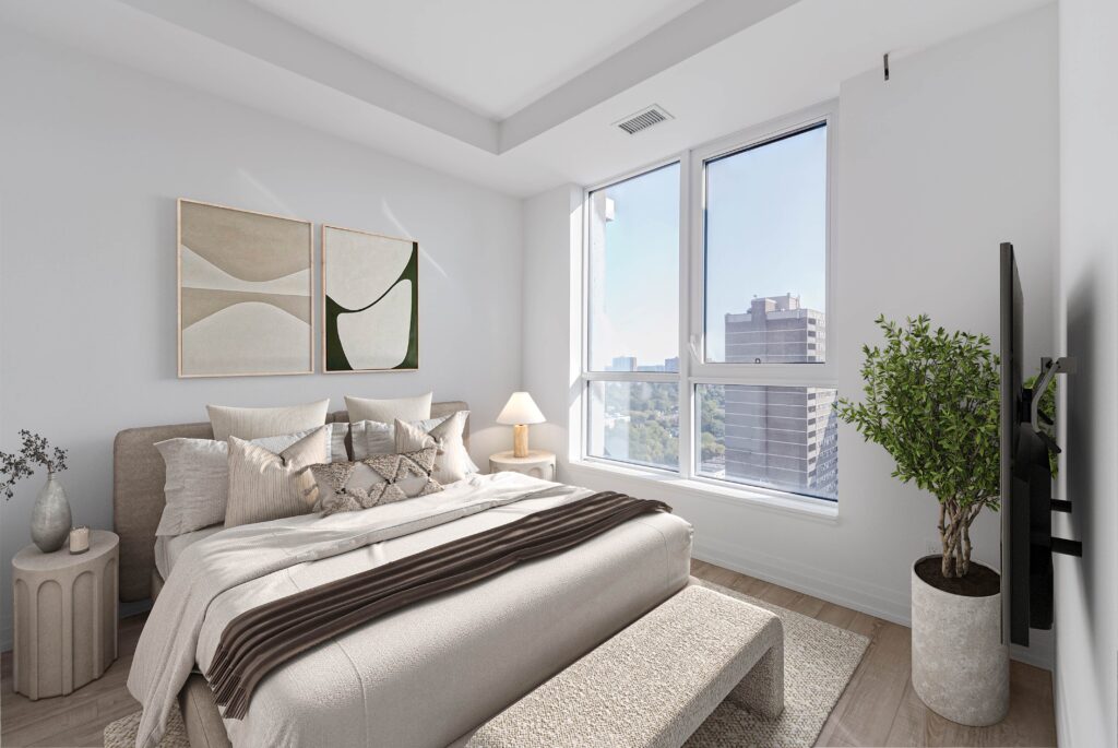 Bedroom Virtually Staged