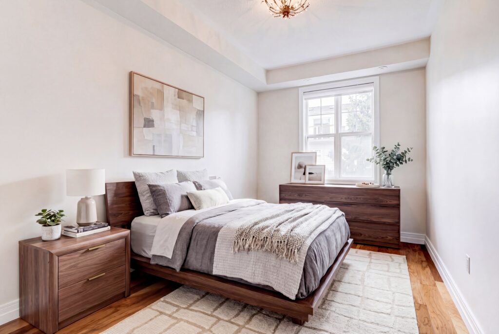 Bedroom # 2 - Virtually Staged