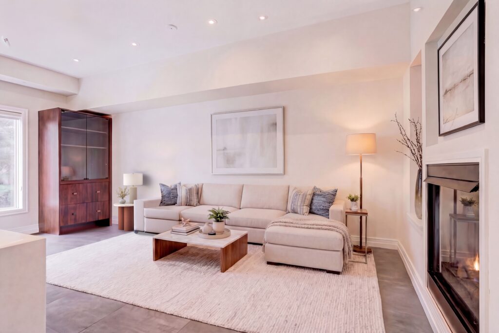 Family Room - Virtually Staged