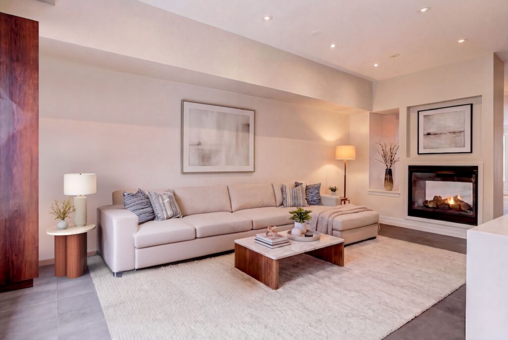 Family Room - Virtually Staged