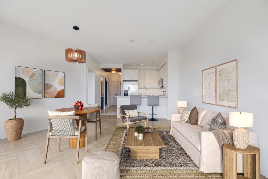 Living Room / Dining Room Virtually Staged