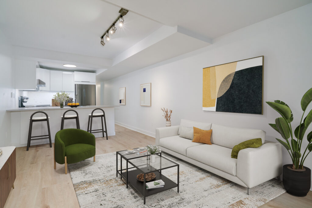 Living Room - Virtually Staged