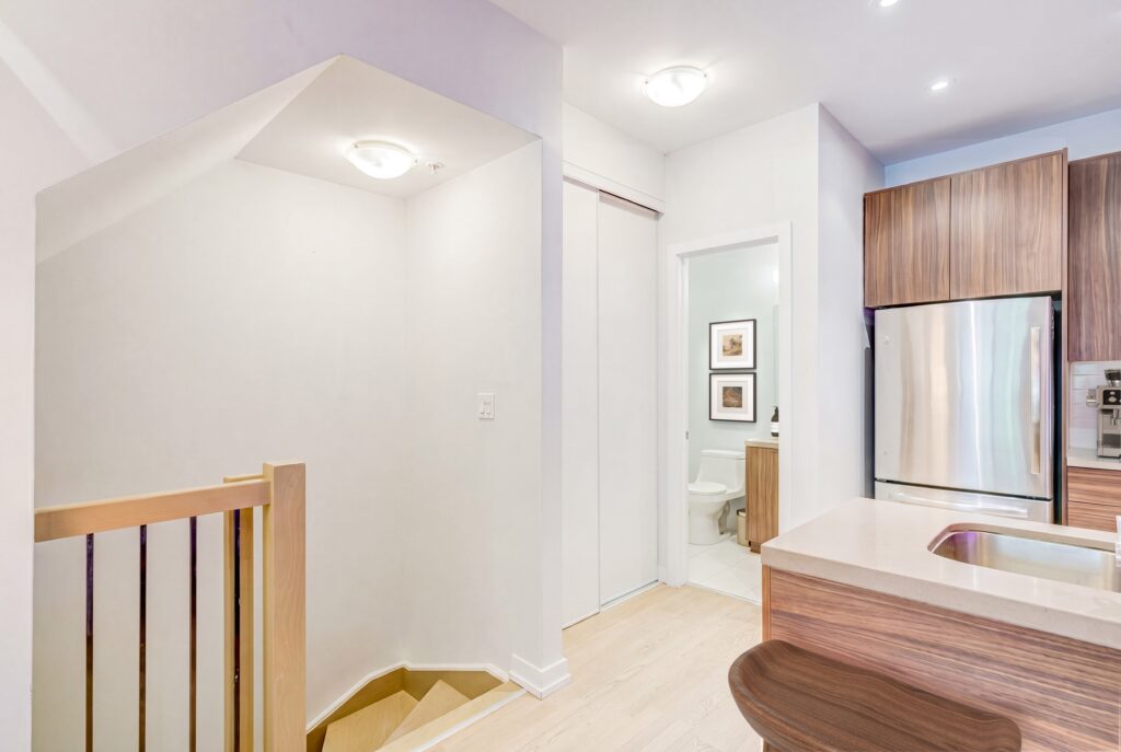 Hall Going Downstairs from Kitchen