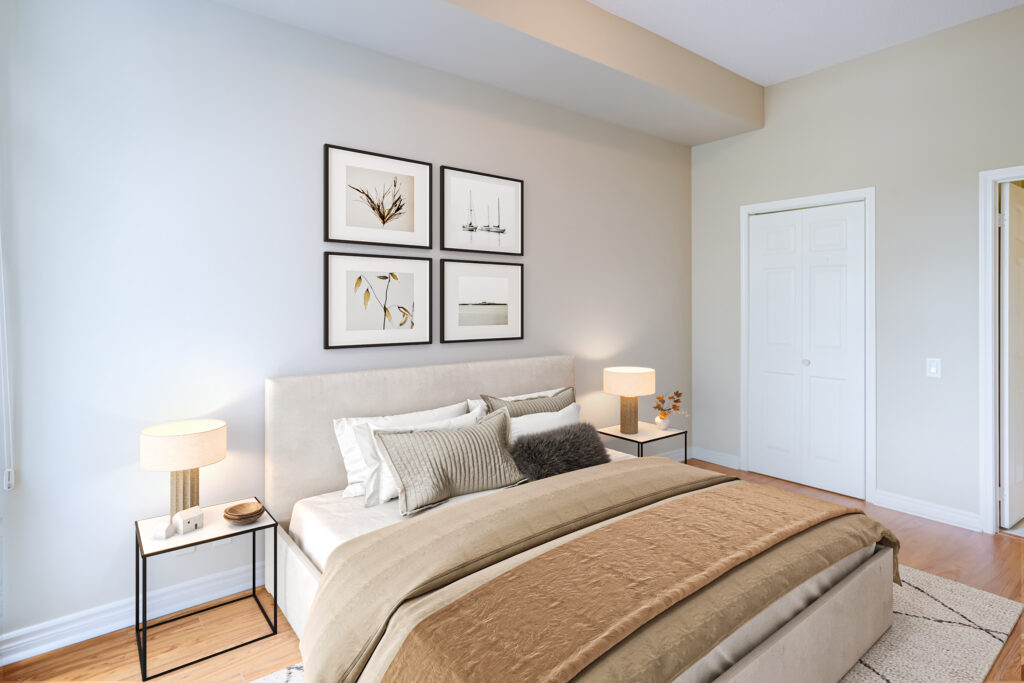 Bedroom - Virtually Staged