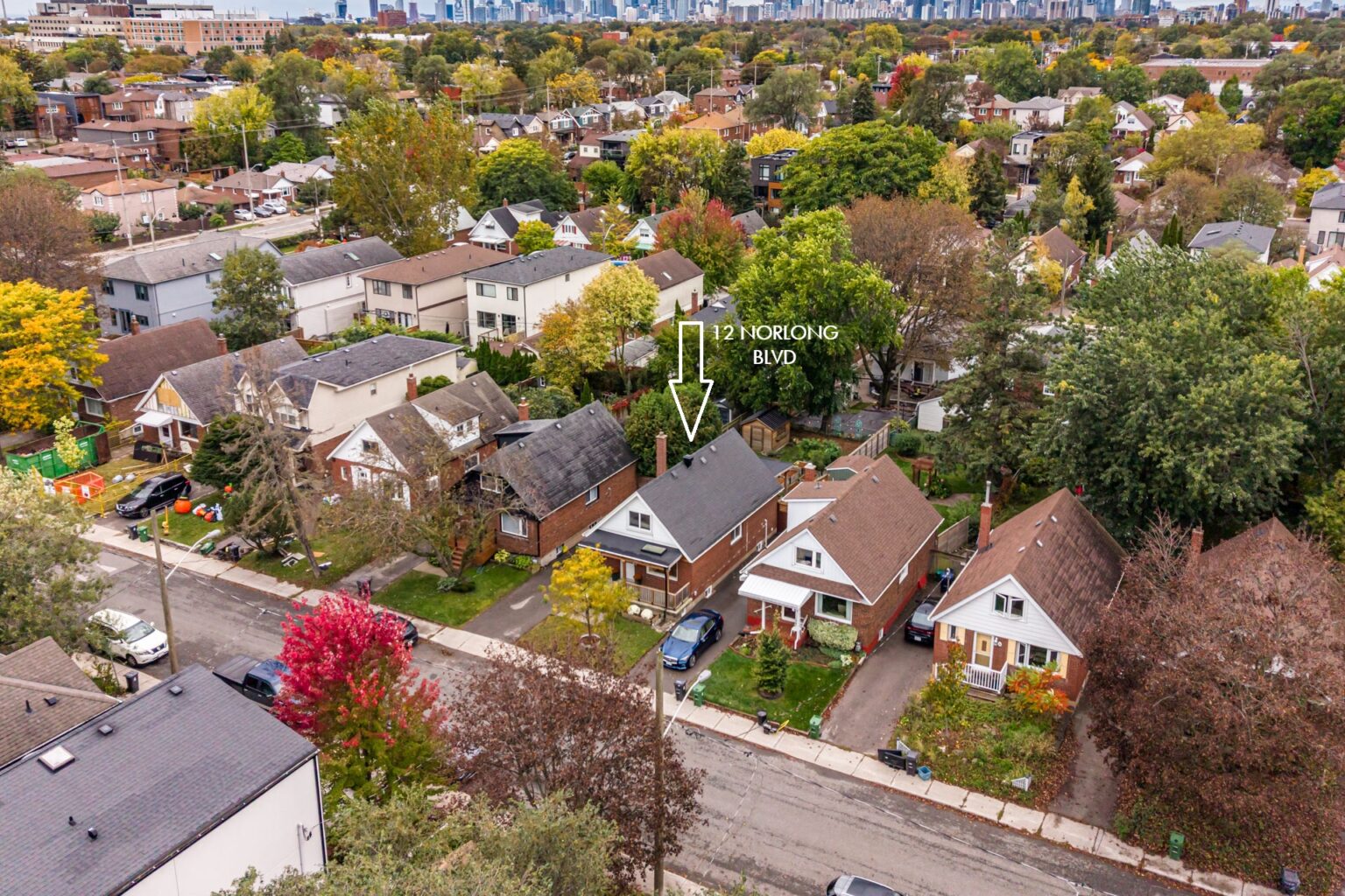 Aerial Shot of Property