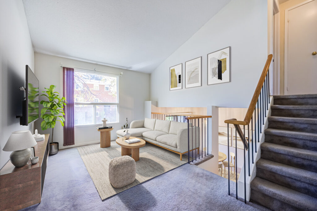 Living Room - Virtually Staged