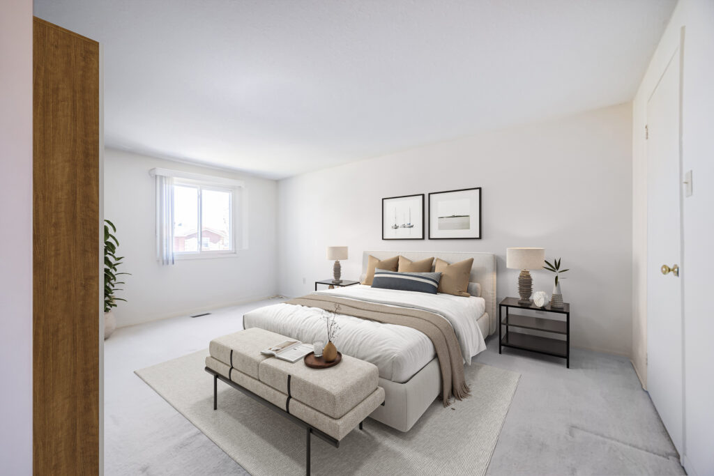 Primary Bedroom- Virtually Staged