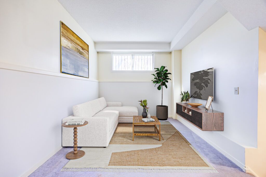 Family Room - Virtually Staged