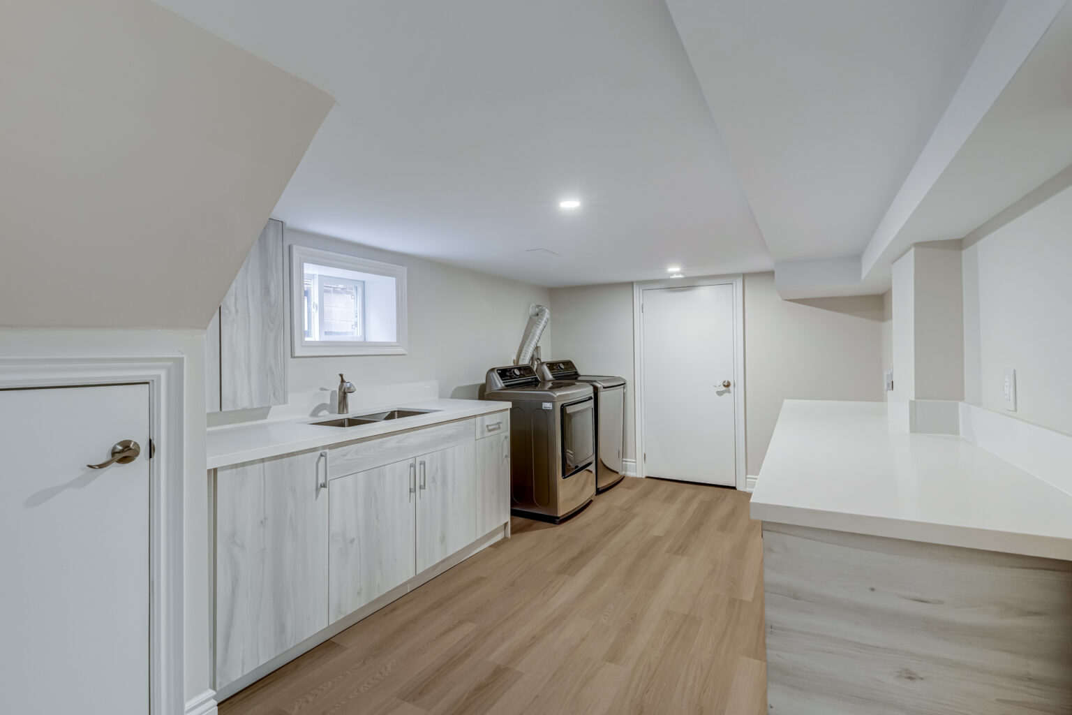 Basement Laundry Area