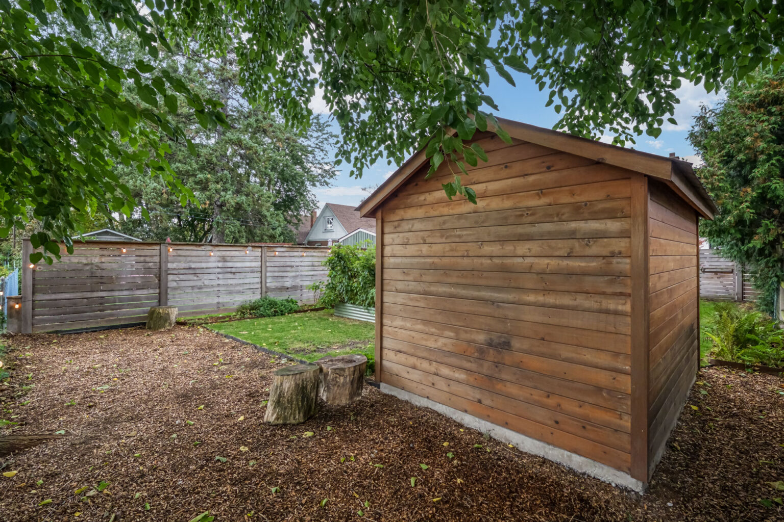 Back Yard - Garden Shed