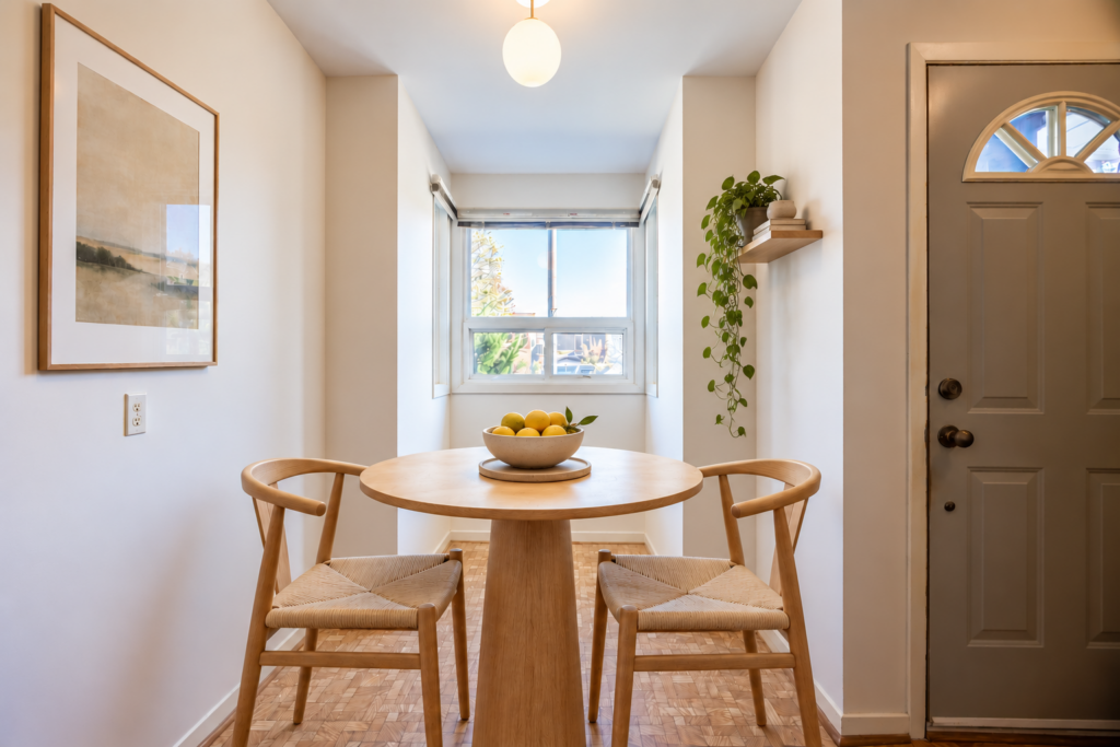 Kitchen Breakfast Area - Virtually Staged